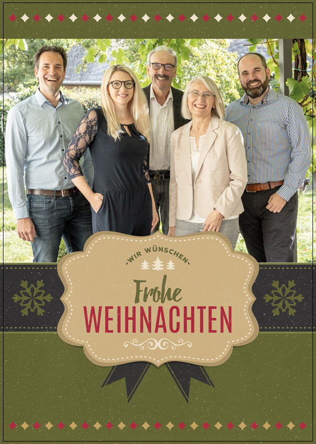 Frohe Weihnachten und ein glückliches neues Jahr!