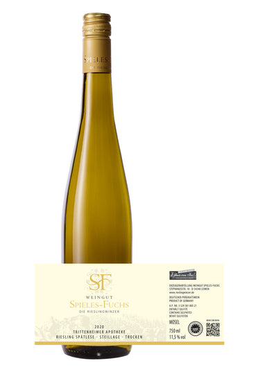 Riesling Spätlese trocken der Trittenheimer Apotheke aus 2022 (75cl)